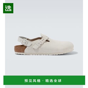 香港直邮Birkenstock 勃肯 男士 Tokio 绒面革露跟木屐男鞋
