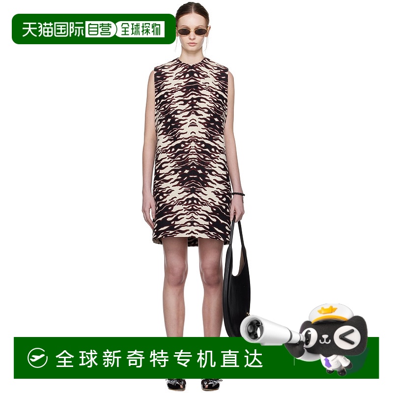 1h可退 香港直邮Tory Burch 托里·伯奇 女士 多色提花连衣裙 173