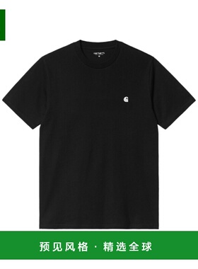 香港直邮CARHARTT 男士T恤 I033000K02XX AW2025 黑色 S/S Madiso