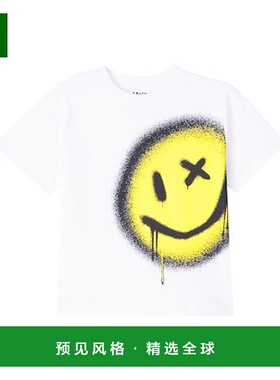 1h可退 香港直邮Molo 女童 Rodney 印花棉质针织T恤童装