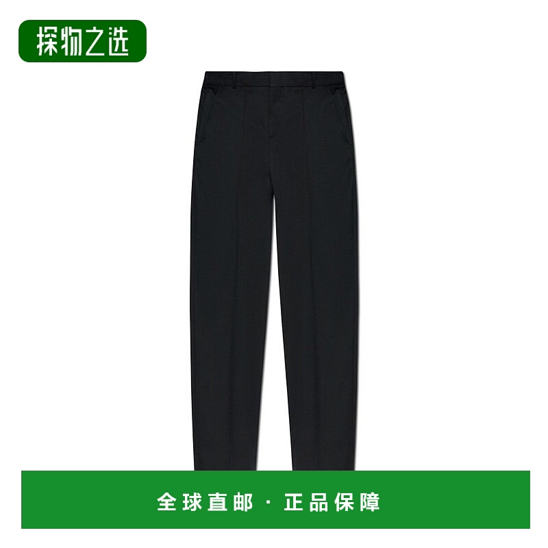 香港直邮Balmain 巴尔曼 男士 腰带环休闲裤 FH1PM037WB09