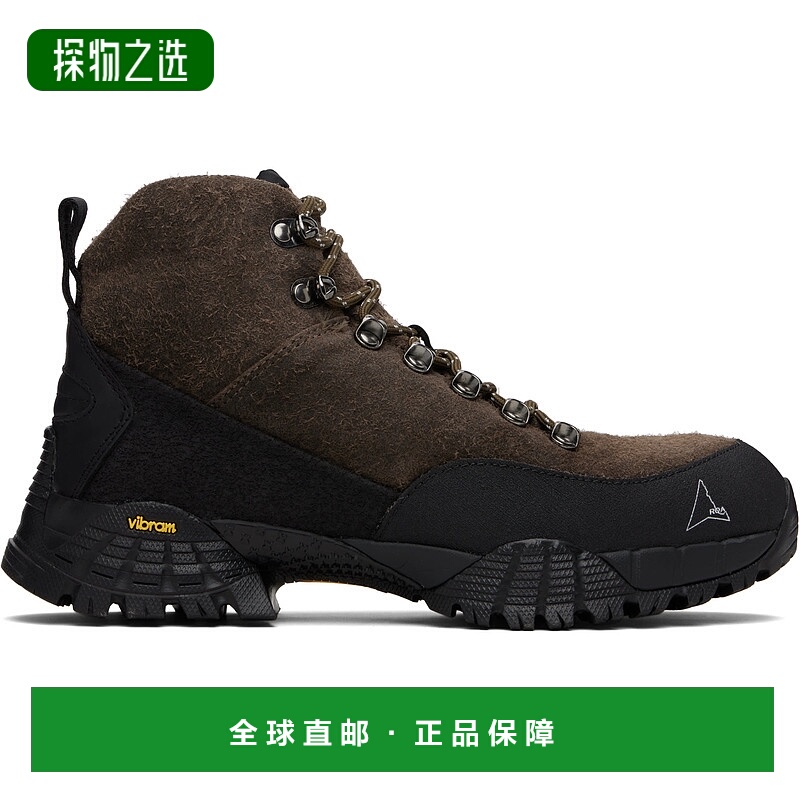 香港直邮Roa 男士 灰褐色 Andreas 踝靴 NBUW1383LE157