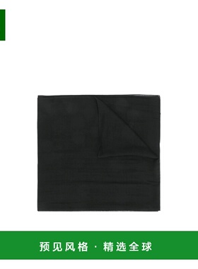 香港直邮MOSCHINO 男士围巾 50135M5353016 SS2021 黑色 小熊图案