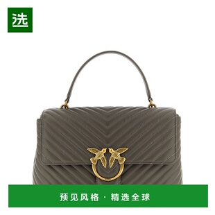 1h可退 香港直邮Pinko 品高 女士 Love-Birds 標誌牌絎縫單肩包 1