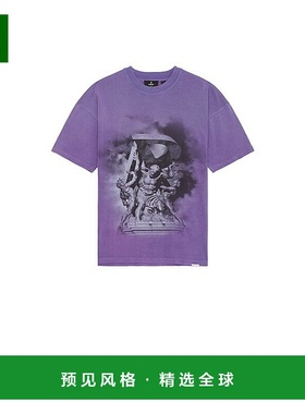1h可退 香港直邮Represent 男士 Atlas T恤 MLM4234 purple紫色