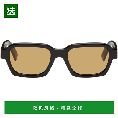 1h可退 香港直邮RETROSUPERFUTURE 男士 黑色 Caro 太阳镜 4KJ