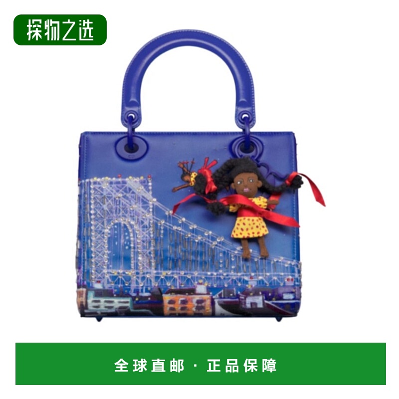 香港直邮Dior 中号Lady Dior手提包 M0565IQCHX