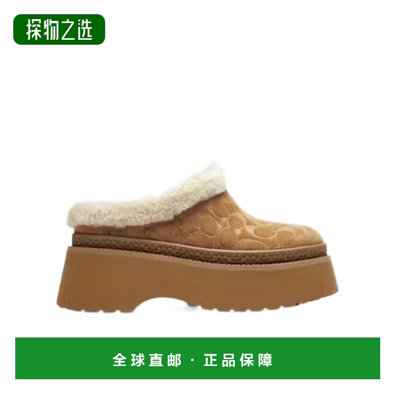 香港直邮Coach Cecilia 厚底拖鞋 CCO36