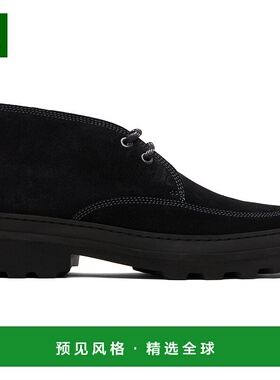 香港直邮A.P.C. 男士 黑色 Clem 2.0 沙漠靴 PXBVJH54290皮面男鞋