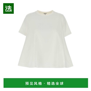 白色棉混纺T恤 1h可退 女士 罗意威 S540Y22X71WHI 香港直邮LOEWE