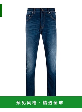 香港直邮Dondup 徽标牛仔裤 直筒裤UP563DS0145UFO4DUS23800