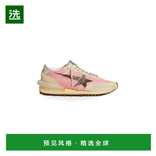 1h可退 香港直邮GOLDEN GOOSE 女士 Running Marathon 皮革边尼龙