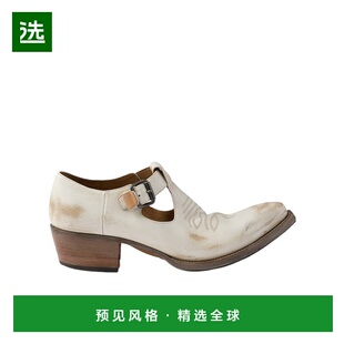 2EA169MJ0FX000普拉达厚底鞋 香港直邮Prada 搭扣皮鞋