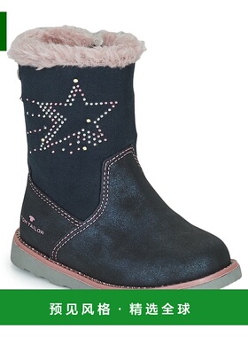 欧洲直邮Tom Tailor  女童 长筒靴 72307