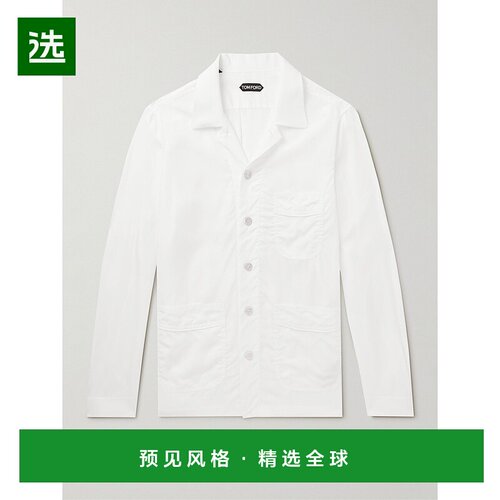 1h可退 香港直邮Tom Ford 汤姆·福特 男士 莱赛尔纤维衬衫 HXH00