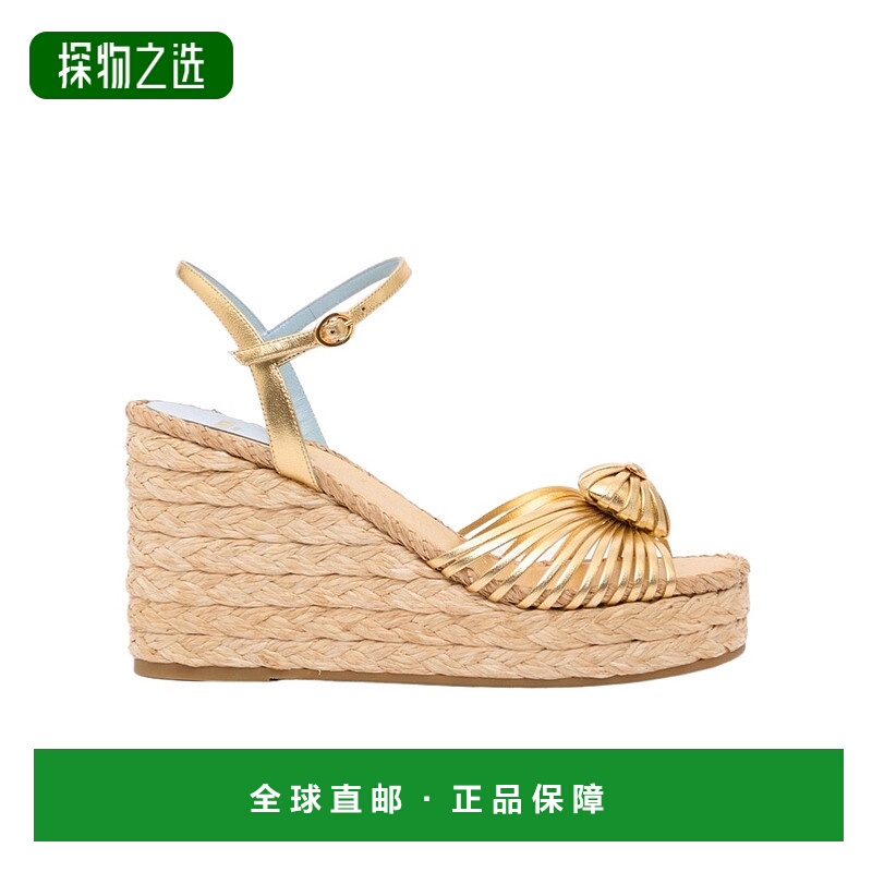 香港直邮Valentino 露趾高跟凉鞋 WS0MS1JBH华伦天奴厚底