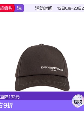 香港直邮Emporio Armani 徽标棒球帽 EM003742AF18167阿玛尼