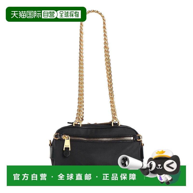 1h可退 香港直邮Moschino 莫斯奇诺 女士 肩包 black黑色 舒适时