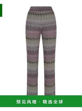 香港直邮Missoni 图案休闲裤 DS24WI0SBK039I直筒裤喇叭裤