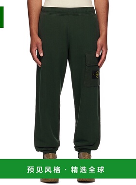 1h可退 香港直邮Stone Island 石头岛 男士 绿色 6200003 Brushed