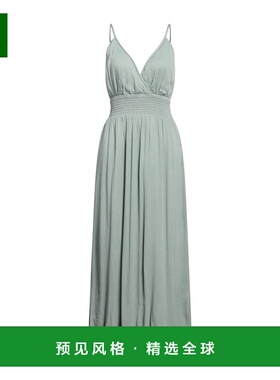 1h可退 香港直邮Louise Misha 女士 长款连衣裙 green绿色 舒适时