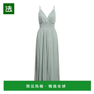 1h可退 香港直邮Louise Misha 女士 长款连衣裙 green绿色 舒适时