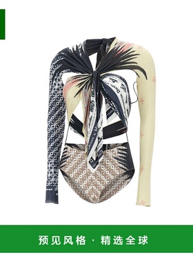 1h可退 香港直邮Diesel 迪赛 女士 Disel T-Exo 垂坠围巾上衣 A18