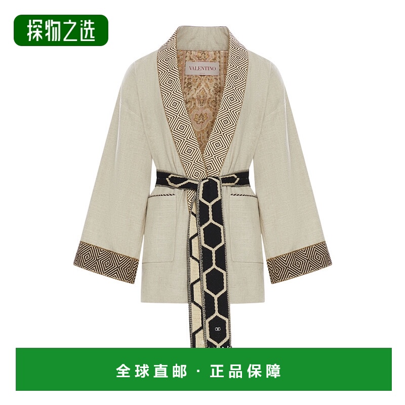 香港直邮Valentino 长袖休闲夹克 VCEH45AKK华伦天奴