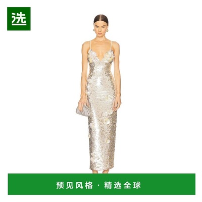 1h可退 香港直邮retrofête 女士 Ines 刺绣连衣裙 RSS251137017