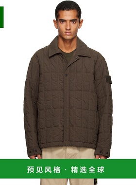 1h可退 香港直邮Stone Island 石头岛 男士 棕色 4100099 Nylon S