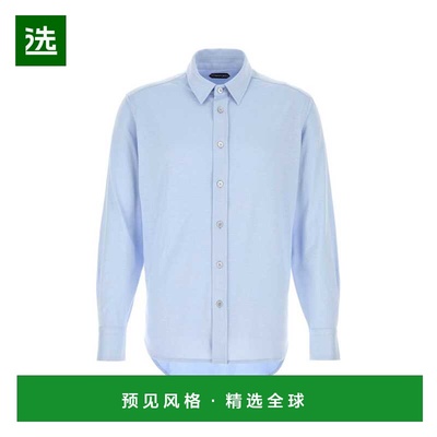 1h可退 香港直邮TOM FORD 男士衬衫 JBL014JMS026UDF SS2026 浅蓝