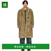 香港直邮Andersson Fields Bell 1h可退 男士 驼色 Buttons 人造