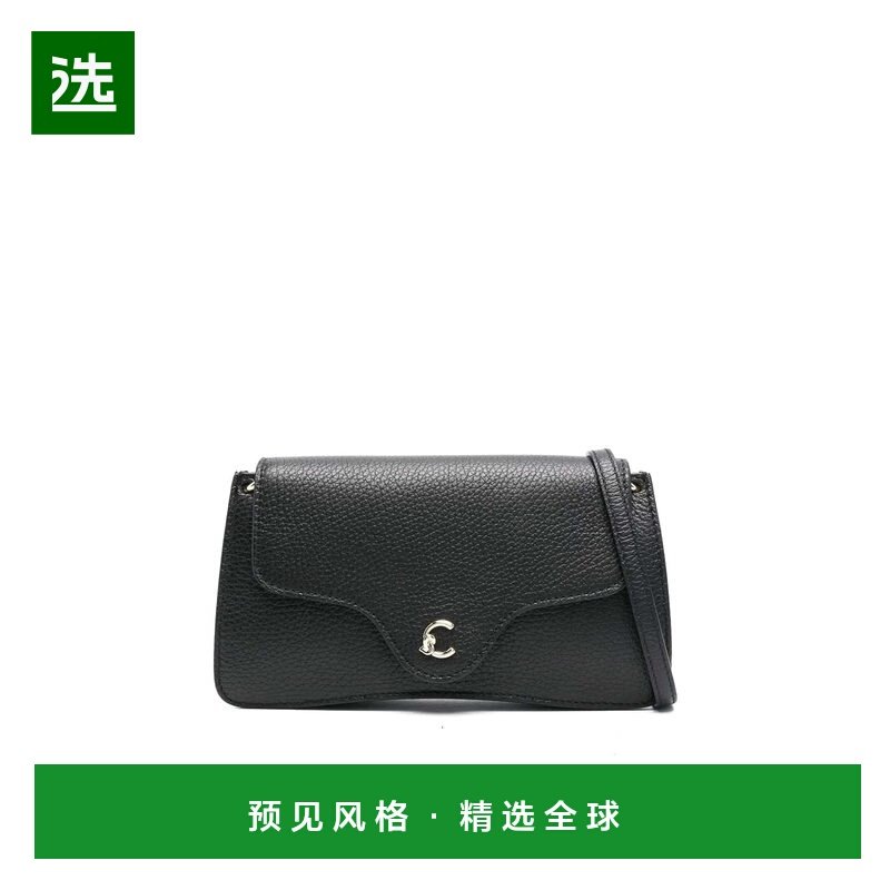 香港直邮COCCINELLE 女士斜挎包 E5SSL2701011 SS2025 黑色 C-me,箱包皮具/热销女包/男包,通用款女包,淘宝优惠券,粉丝福利购,淘宝优惠卷