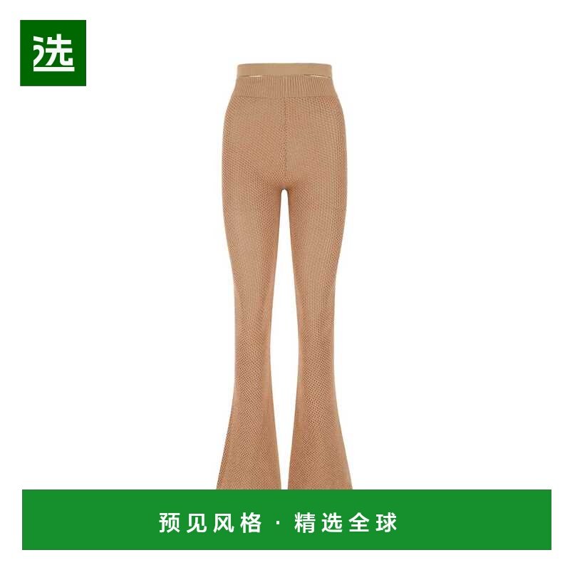 1h可退 香港直邮ANDREĀDAMO 女士 饼干色弹力网纱裤子 ADSS22PA02,女装/女士精品,休闲裤,淘宝优惠券,粉丝福利购,淘宝优惠卷
