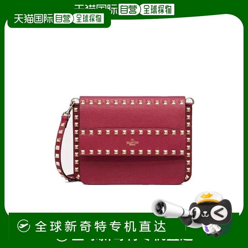 【99新未使用】香港直邮Valentino 铆钉细节单肩包 TW