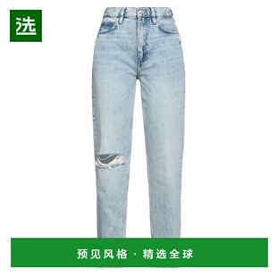 1h可退 香港直邮Frame Denim 女士 牛仔长裤 blue蓝色 舒适时尚