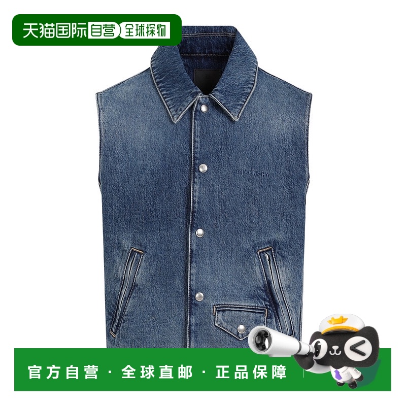 香港直邮Givenchy 无袖牛仔背心 BM01795Y99