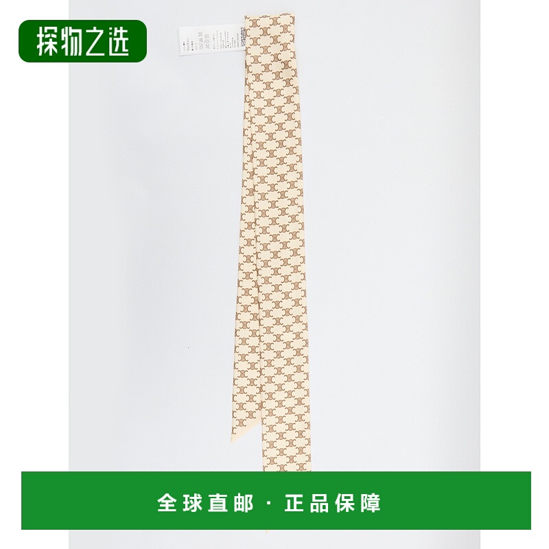 1h可退 香港直邮Celine 思琳 女士 Triomphe 丝巾 AA0A60F24