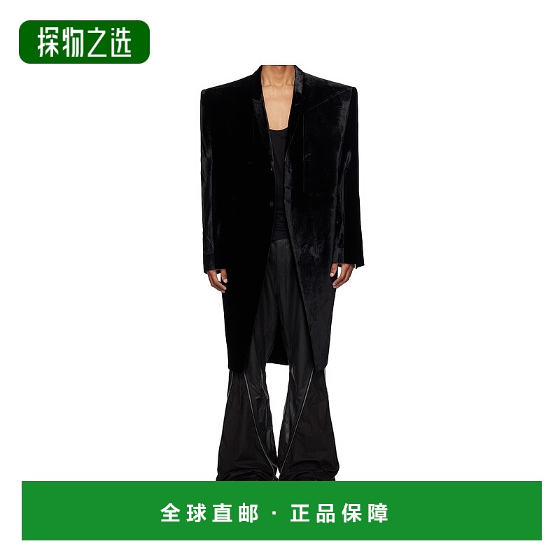 香港直邮Rick Owens 长袖大衣 RU02E1931VB