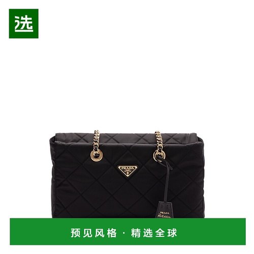 1h可退 香港直邮Prada 普拉达 女士 绗缝链式单肩包 1BG551VCOO2A
