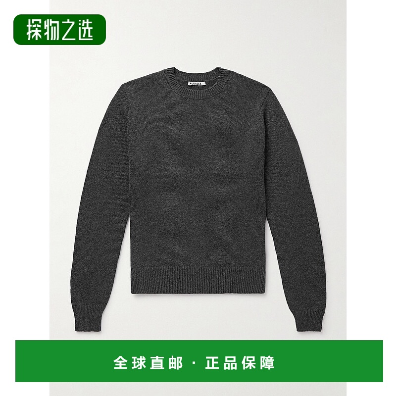 1h可退 香港直邮AURALEE 男士 羊绒毛衣 A25AP02CJ53338361