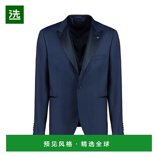 1h可退 香港直邮Tagliatore 男士 THREE-PIECES 羊毛套装 SFBR15A