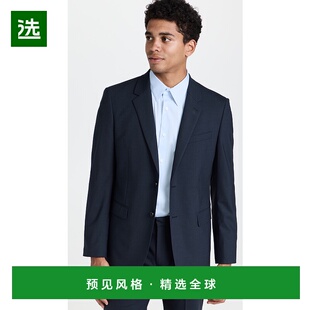 1h可退 香港直邮THEORY 希尔瑞 男士 Chambers 弹性羊毛外套