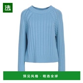 女士毛衣 美国直邮 1h可退 轻质针织 KAOS 羊毛 长袖 100 圆领