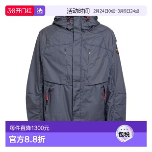 1h可退 香港直邮Napapijri 男士 夹克 blue蓝色 舒适时尚