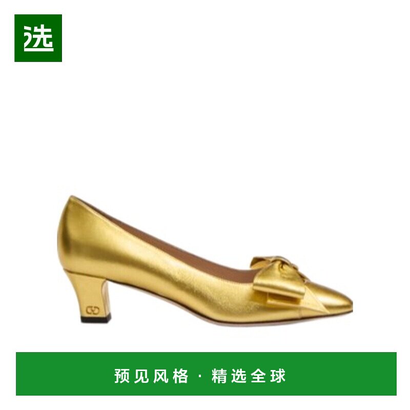 香港直邮Valentino 蝴蝶结高跟鞋 WS0LB5KDR