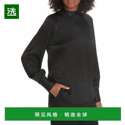 1h可退 【美国直邮】equipment 女士 衬衫牛仔立领气质减龄百搭高