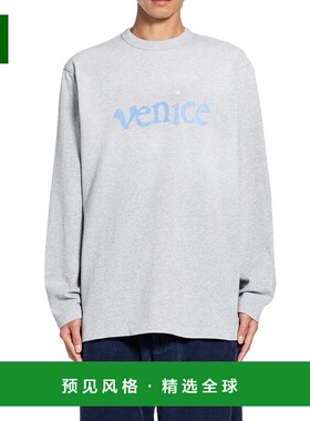 香港直邮ERL 男士T恤 ERL11T006GREY AW2025 灰色 短袖T恤