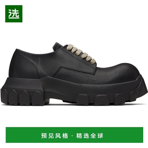 香港直邮Rick Owens 系带休闲鞋 RU02E1884LOO厚底