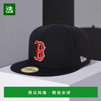NEW ERA MLB AC PERF 59FIFTY男女通用海军蓝涤纶帽子